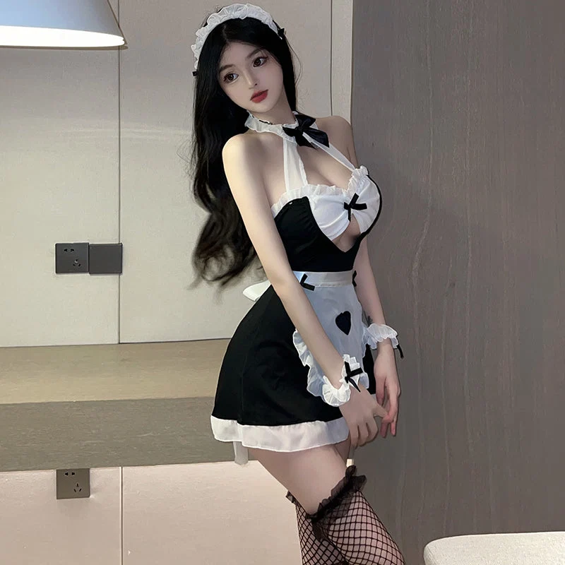 Sheer Maid Roleplay Costume Set detail image 3