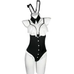 Deep-V Backless Bunny Roleplay Set