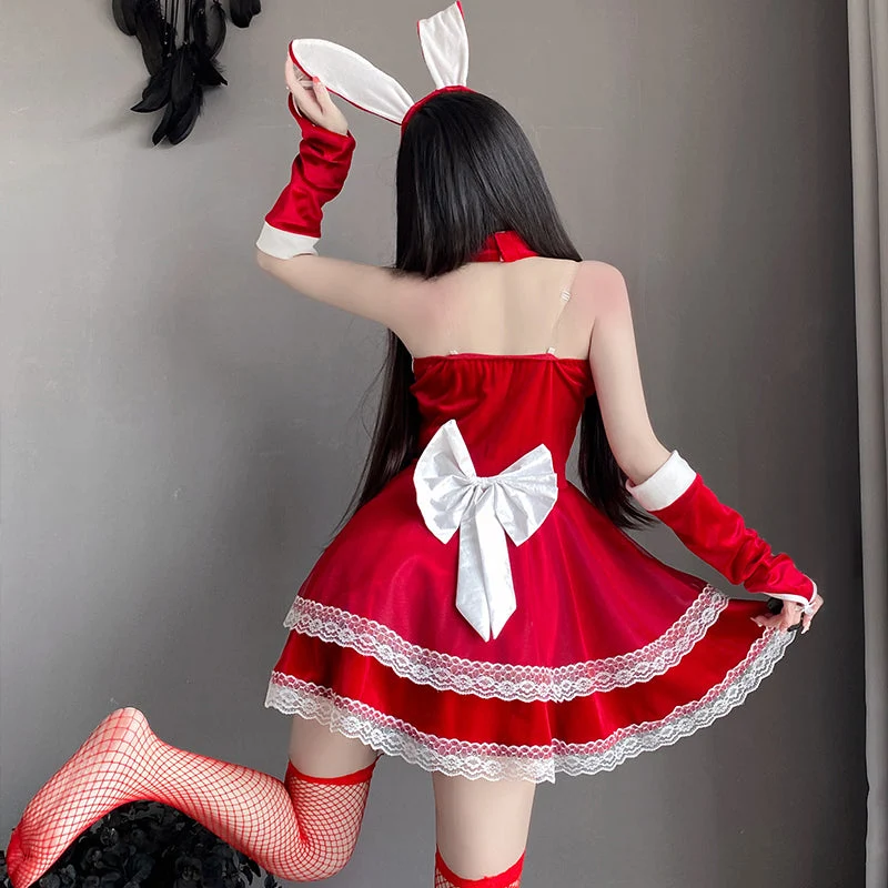 Velvet Bunny Roleplay Mini Dress detail image 2