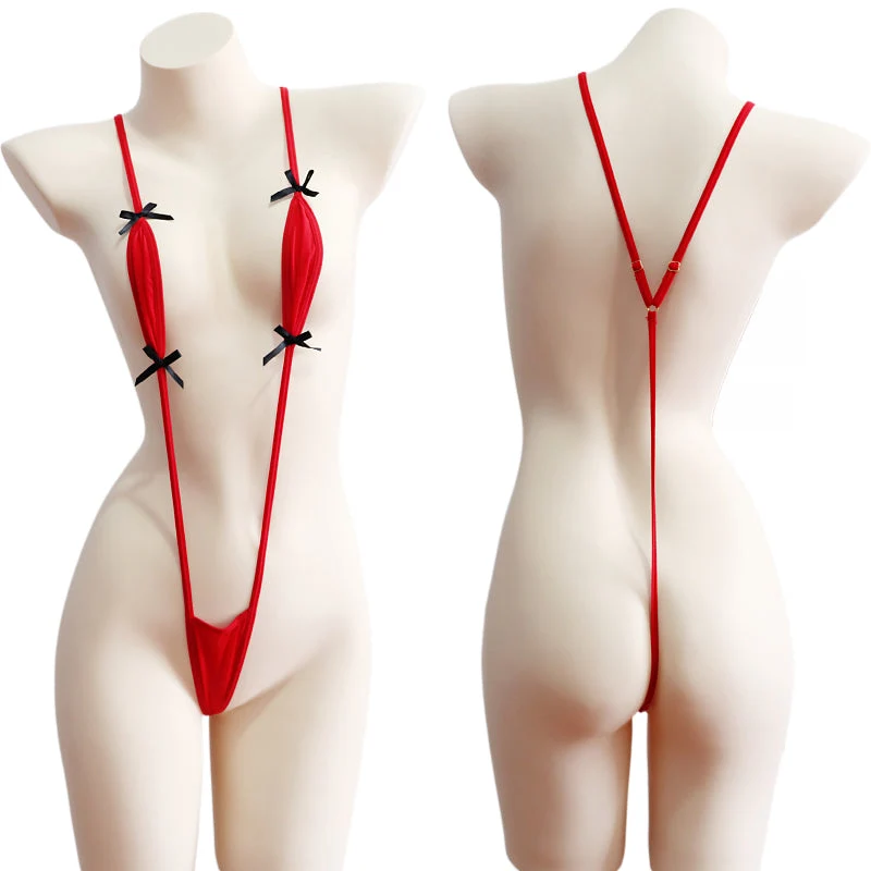 Japanese One-Piece Bikini Lingerie detail image 4