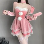Velvet Bunny Roleplay Mini Dress