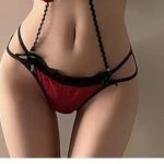 French Lace String Body Panty