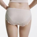 Plus-Size Lace-Back Brief
