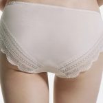 Plus-Size Lace-Back Brief