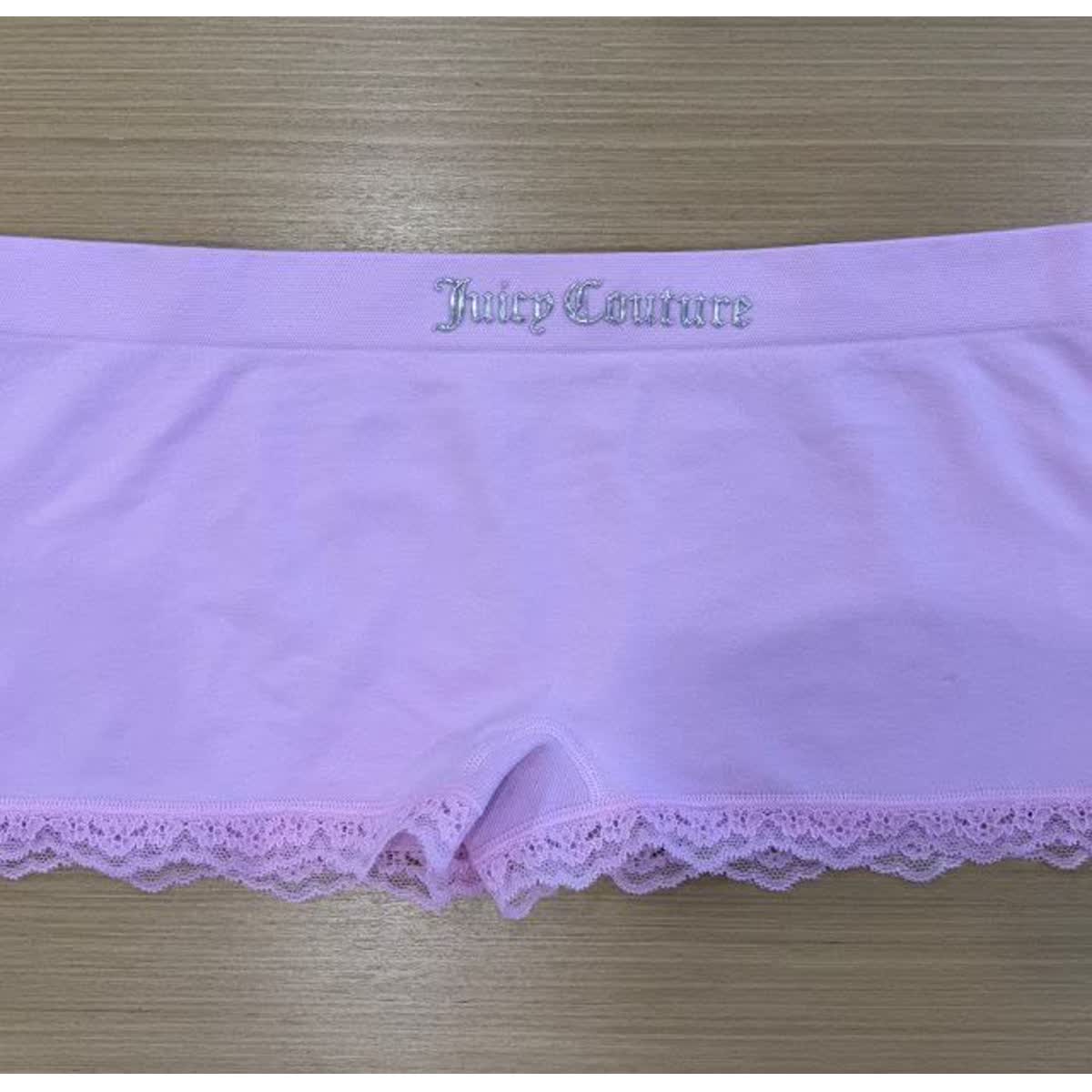 Seamless Lace-Trim Boyshort Panty detail image 2