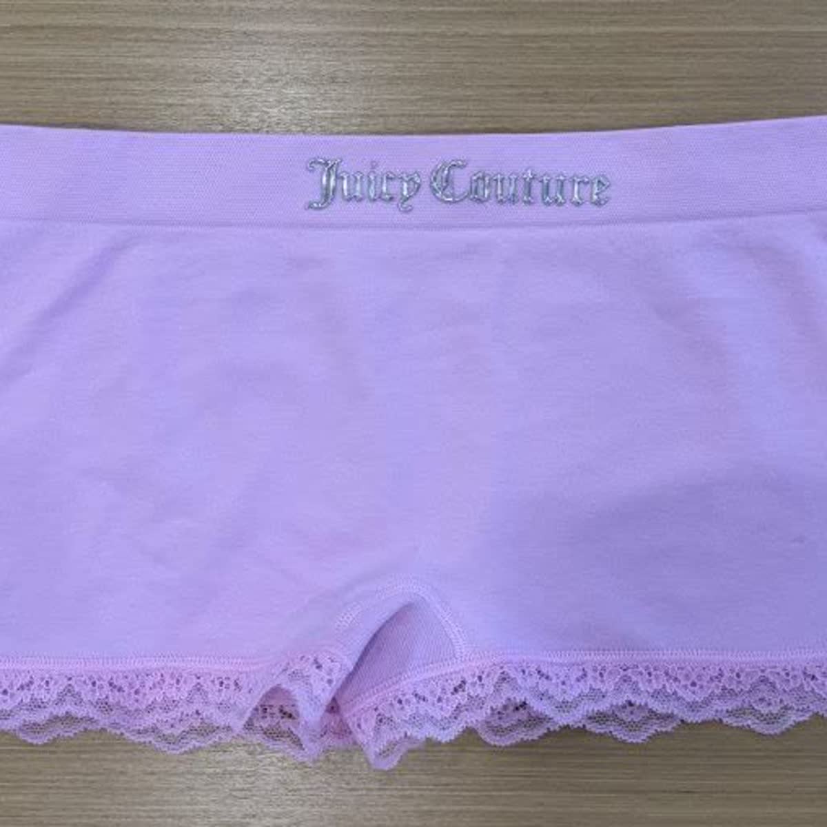 Seamless Lace-Trim Boyshort Panty detail image 3