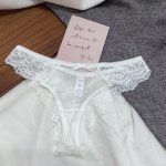 White Sheer Floral Lace Panty