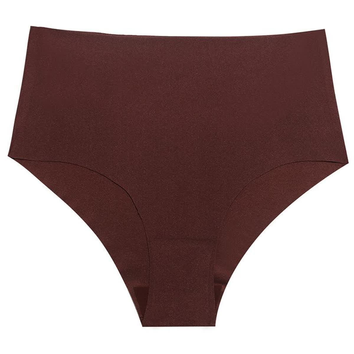 Plus-Size High-Waist Seamless Brief detail image 2