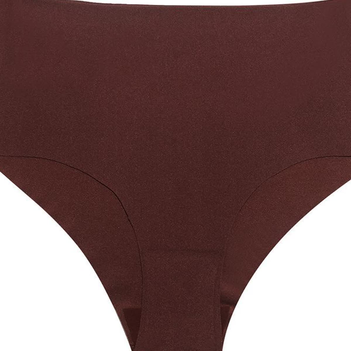 Plus-Size High-Waist Seamless Brief detail image 3