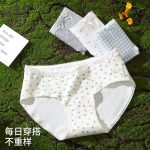 Wholesale Floral Print Cotton Bikini Panty